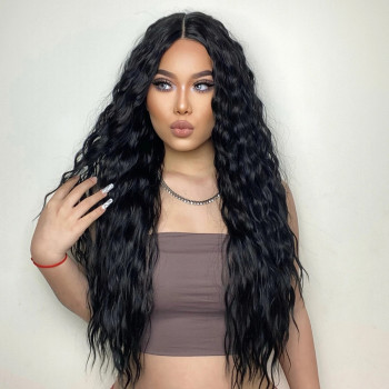 Peruca Curly Black